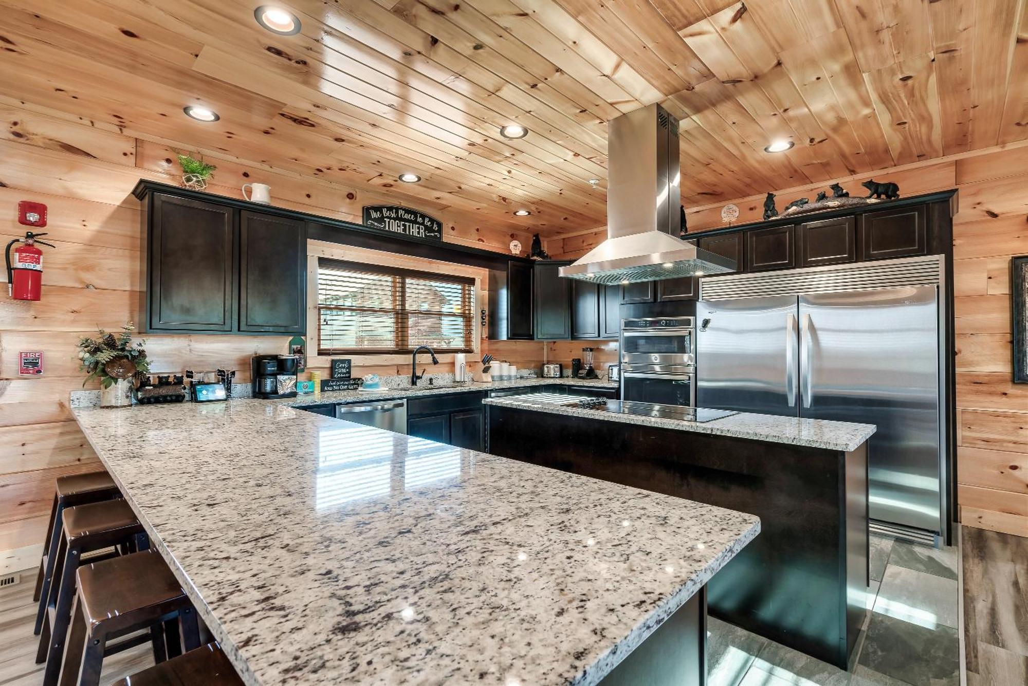 Full Equipped Cabin With A Pool And Game Room Smokies Views 蓋特林堡 外观 照片
