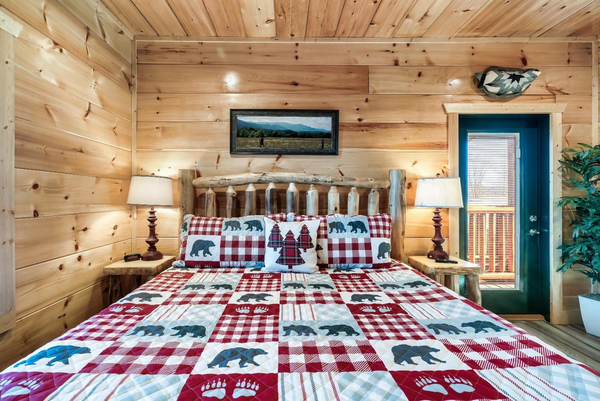 Full Equipped Cabin With A Pool And Game Room Smokies Views 蓋特林堡 外观 照片