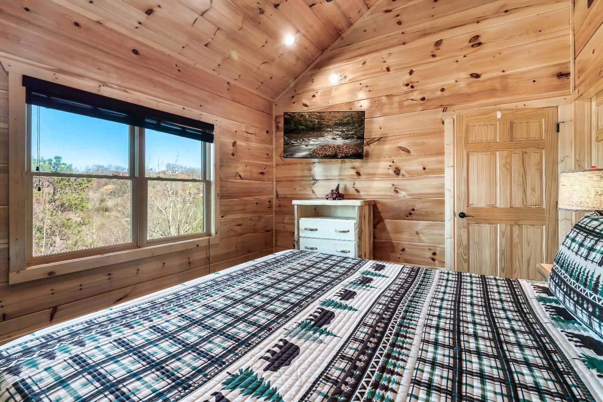 Full Equipped Cabin With A Pool And Game Room Smokies Views 蓋特林堡 外观 照片