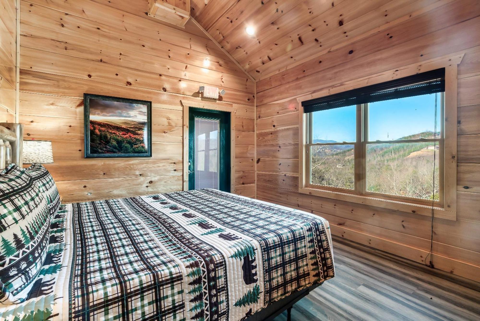 Full Equipped Cabin With A Pool And Game Room Smokies Views 蓋特林堡 外观 照片